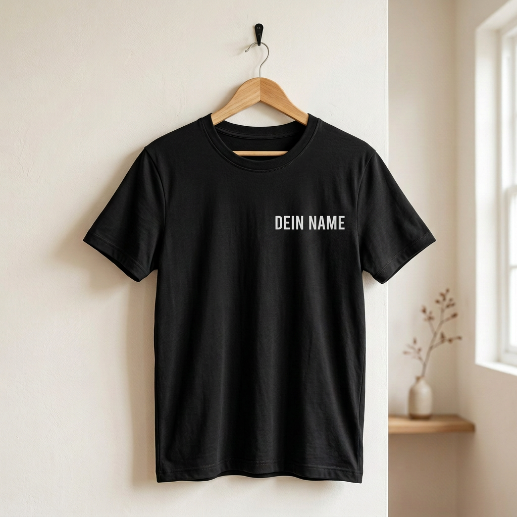 T-Shirt mit Namen bedrucken – personalisiertes Name-Shirt