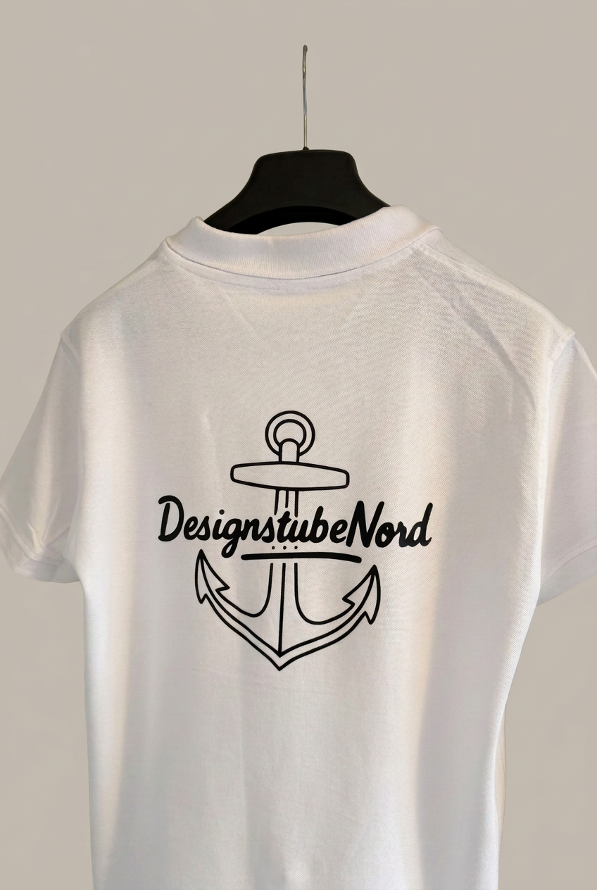 Personalisiertes Poloshirt mit deinem Wunschmotiv