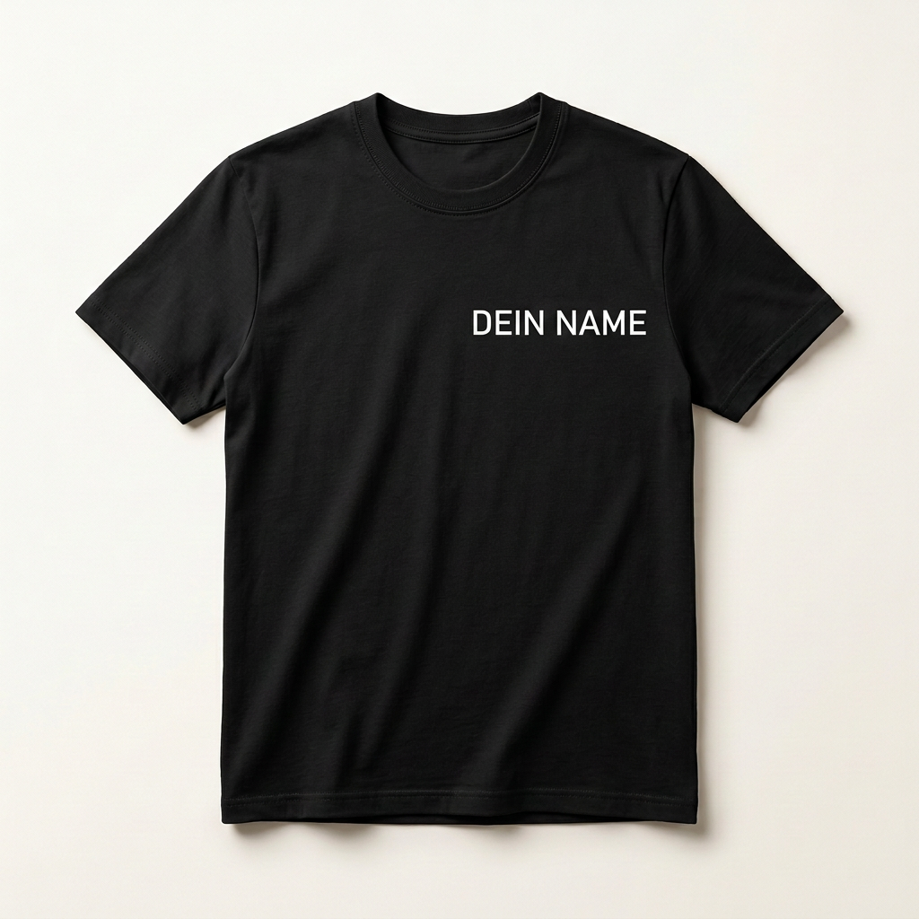 T-Shirt mit Namen bedrucken – personalisiertes Name-Shirt