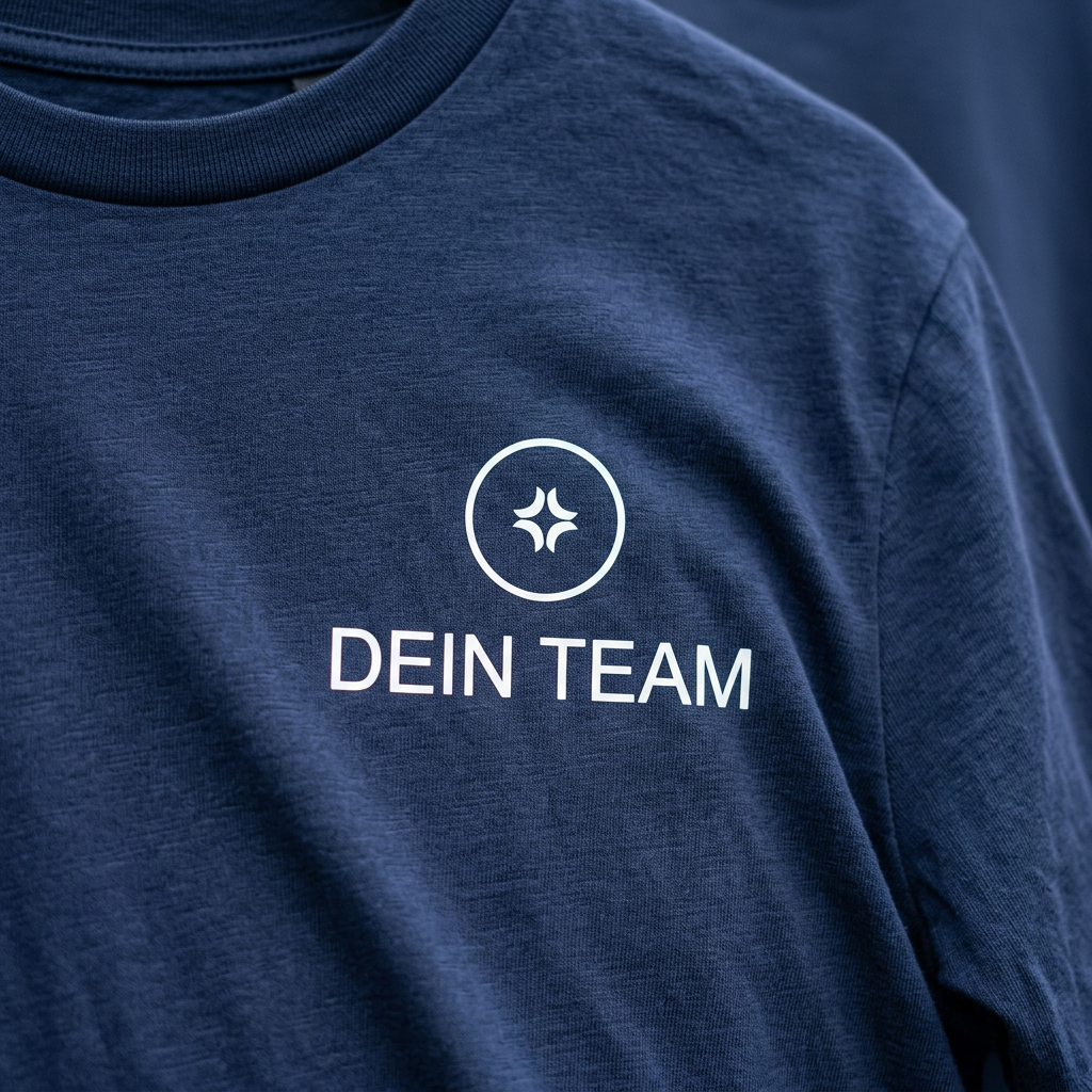 Team- und Vereins-T-Shirt mit Logo bedrucken