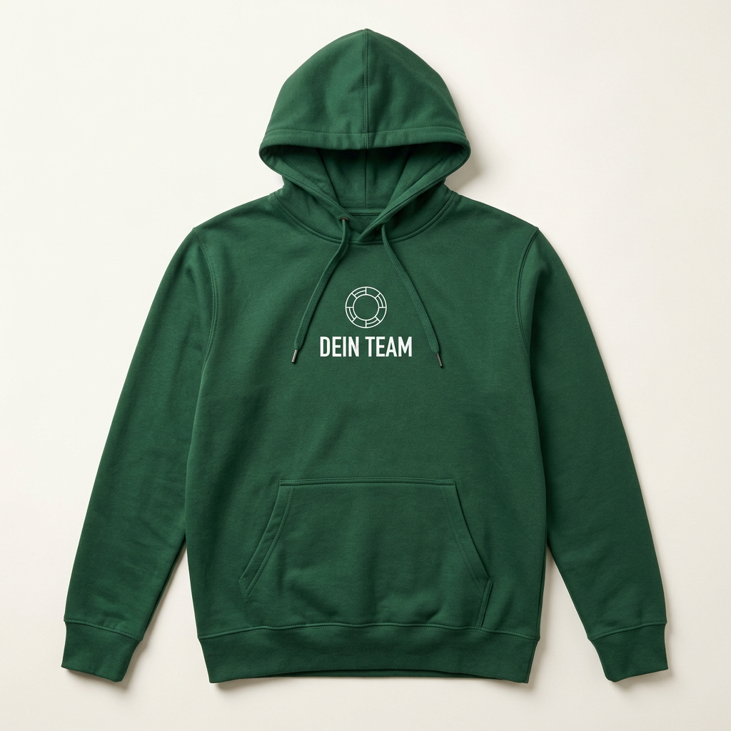 Team- und Vereins-Hoodie mit Logo bedrucken