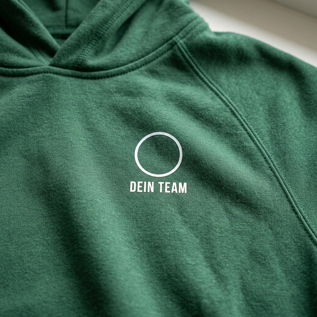 Team- und Vereins-Hoodie mit Logo bedrucken
