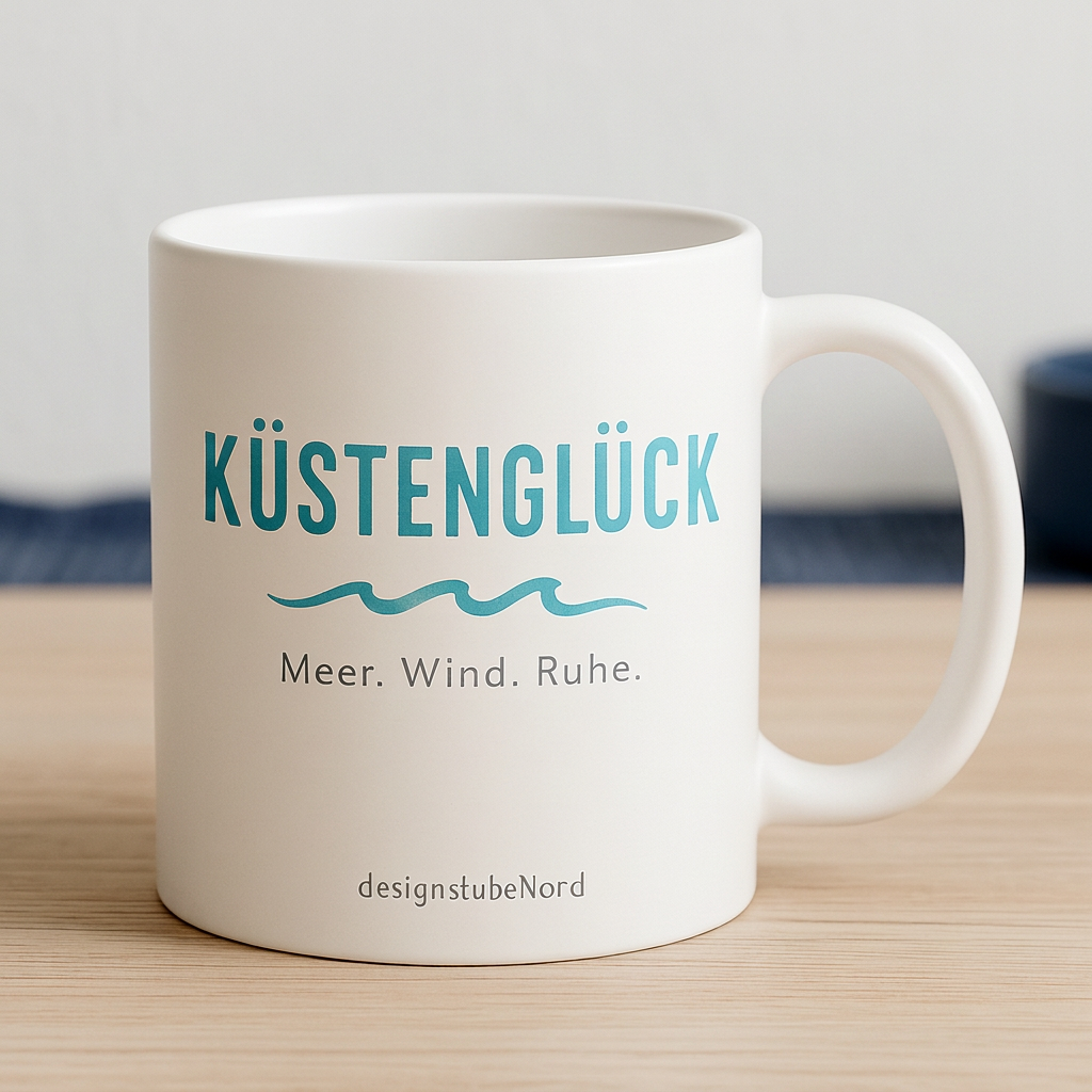 Tasse Küstenglück